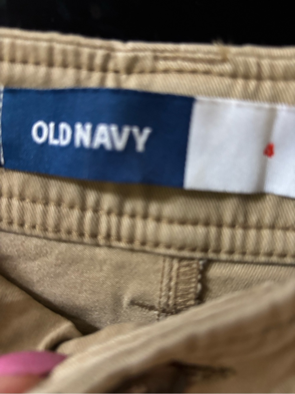 Old Navy Wide-Leg Utility Jeans in Khaki - Picture 5 of 5